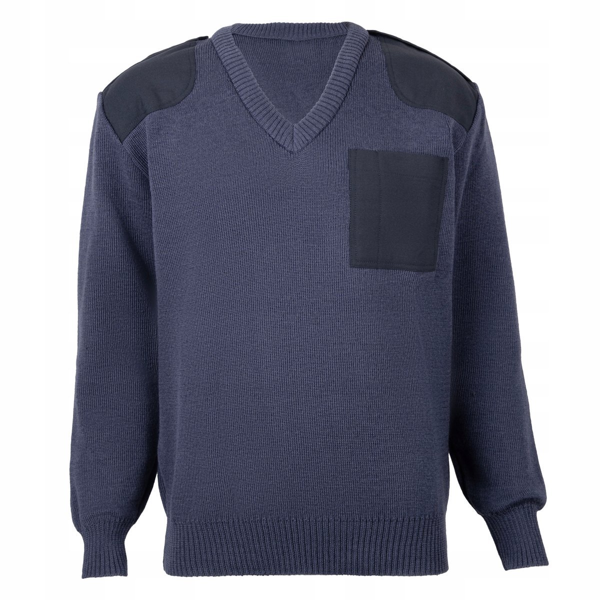 Sweter Wojskowy Stalowy Wyjściowy Sił Powietrznych Wełna 112-120/175