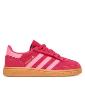 Buty dla dziewczynek - Sneakersy adidas Spezial Cf El C JR7423 Różowy - miniaturka - grafika 1