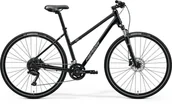 Rowery - Merida CROSSWAY 100 Lady 28" 25' Wybierz rozmiar ramy: L, Wybierz kolor: GLOSSY BLACKSILVER - miniaturka - grafika 1