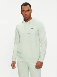 EA7 Emporio Armani Bluza 8NPM04 PJ05Z 1133 Zielony Regular Fit - Bluzy męskie - miniaturka - grafika 1