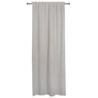 Zasłony - Zasłona z taśmą TOLO 140 x 280 cm, kolor natural - miniaturka - grafika 1