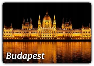 BUDAPESZT - Parlament - Gmach - Dunaj - Symbol stolicy - Magnes na lodówkę - Magnesy - miniaturka - grafika 1