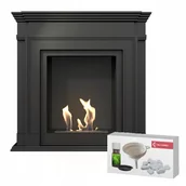 Biokominki - Biokominek Portalowy Legionis Czarny Certyfikat Tüv Zestaw - miniaturka - grafika 1