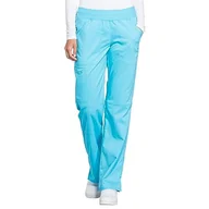 Spodnie damskie - Cherokee - Mundur spodnie damskie typu pull on, linia Revolution, rozmiar XS, kolor turkusowy, 18357 - miniaturka - grafika 1