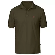 Koszulki męskie - Fjällräven Crowley Pique t-shirt męski, zielony, L 81783 - miniaturka - grafika 1