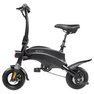 DYU Rower elektryczny S2 Czarny - Rowery elektryczne - miniaturka - grafika 1