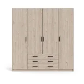 Szafy - Szafa w dekorze dębu Tvilum Sprint, 196 x 200 cm - miniaturka - grafika 1