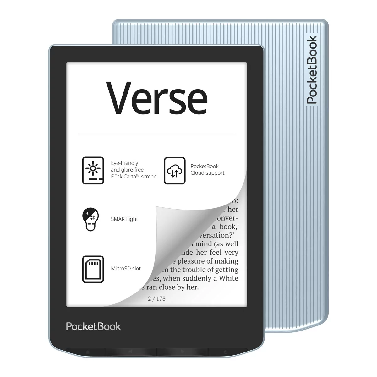 PocketBook Verse 629 jasnoniebieski