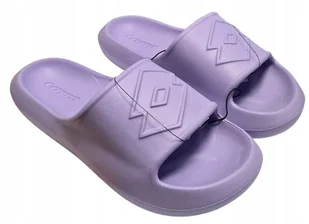 LOTTO Klapki damskie basenowe sportowe WRZOSOWE LILAC rozmiar 37 - Klapki i japonki damskie - miniaturka - grafika 1