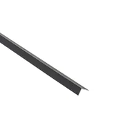 Inne materiały budowlane - Standers Kątownik aluminiowy 1m 15x10x1 mm czarny - miniaturka - grafika 1
