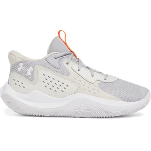 Buty do koszykówki uniseks Under Armour UA Jet \'23 - szare - Buty sportowe damskie - miniaturka - grafika 1