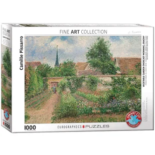 Eurographics Puzzle 1000 Ogród warzywny, Camille Pissarro - - Puzzle - miniaturka - grafika 1