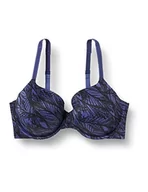 Biustonosze - Calvin Klein Damski biustonosz z lekko wyściełanym formowanym PC, Sway Print_Soft Grape, 70D - miniaturka - grafika 1