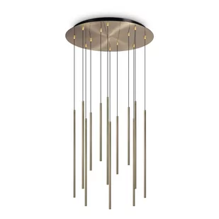 Ideal Lux Lampa wisząca FILO SP12 mosiądz 263663 263663/IL - Lampy sufitowe - miniaturka - grafika 1