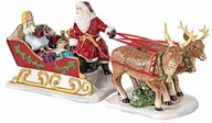 Pozostałe akcesoria świąteczne - Villeroy & Boch Figura/świecznik Sanie św. Mikołaja Christmas Toys - miniaturka - grafika 1