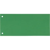 Przekładki do segregatorów - Esselte Przekładki kartonowe 1/3 A4 - zielone - miniaturka - grafika 1