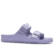 Klapki i japonki damskie - Klapki Birkenstock Arizona Essentials 1017046 - fioletowe - miniaturka - grafika 1