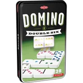 Gry planszowe - Tactic Games Domino Double Six (szóstkowe w puszce) - miniaturka - grafika 1