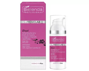 Bielenda PROFESSIONAL SUPREMELAB SUPREMELAB GLOW KREM DO TWARZY Z OLEJEM Z KAMELII JAPOŃSKIEJ SPF 20 50ML - Kremy do twarzy - miniaturka - grafika 1