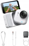Kamery sportowe - Insta360 GO Ultra Kamera 4K FlowState Biała Standard Bundle - miniaturka - grafika 1