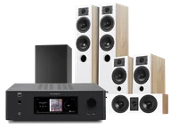 Kino domowe - NAD T758 V3i (czarny) + Diva 5 (dąb) +Diva 3 (dąb) + Diva 7 (dąb) + Basso 880 (czarny) - miniaturka - grafika 1