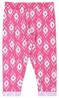 Spodnie i spodenki dla dziewczynek - Różowe getry/legginsy dziewczęce - miniaturka - grafika 1