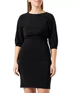 Sukienki - Pinko High Neoprenowa Sukienka Casual, Z99_Black Limousine, 34 Kobiety, Z99_czarna Limuzyna, 36 - miniaturka - grafika 1