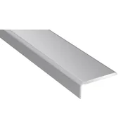 Listwy przypodłogowe - Listwa progowa dylatacyjna zakończeniowa Srebrna 25x10x1200 mm Artens - miniaturka - grafika 1