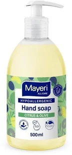 HAND SOAP HYPOALLE CITR/OLIV MAYERI 0.5L - Kosmetyki do kąpieli - miniaturka - grafika 1