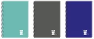 Szkolne artykuły papiernicze - WIKR Nieprzypisany Kołozeszyt A5 100 kartek. Kolekcja one color kratka 1008047 - miniaturka - grafika 1
