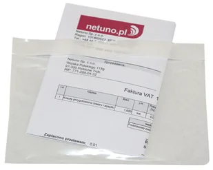 Przylgi kurierskie koperty foliowe kangurki C6 1000 szt. - przezroczyste samoprzylepne kieszenie do wysyłki na dokumenty listy przewozowe - Koperty - miniaturka - grafika 1