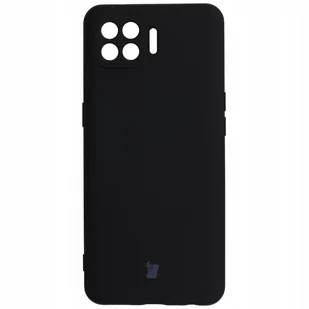 Bizon Etui Case Silicone Oppo Reno 4 Lite czarne BCSOPR4LBK - Etui i futerały do telefonów - miniaturka - grafika 1