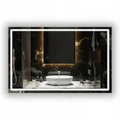 Lustra - LUSTRO ŁAZIENKOWE LED PODŚWIETLANE 80x60 cm 120 diod/m BEZ RAMY PION POZIOM - miniaturka - grafika 1
