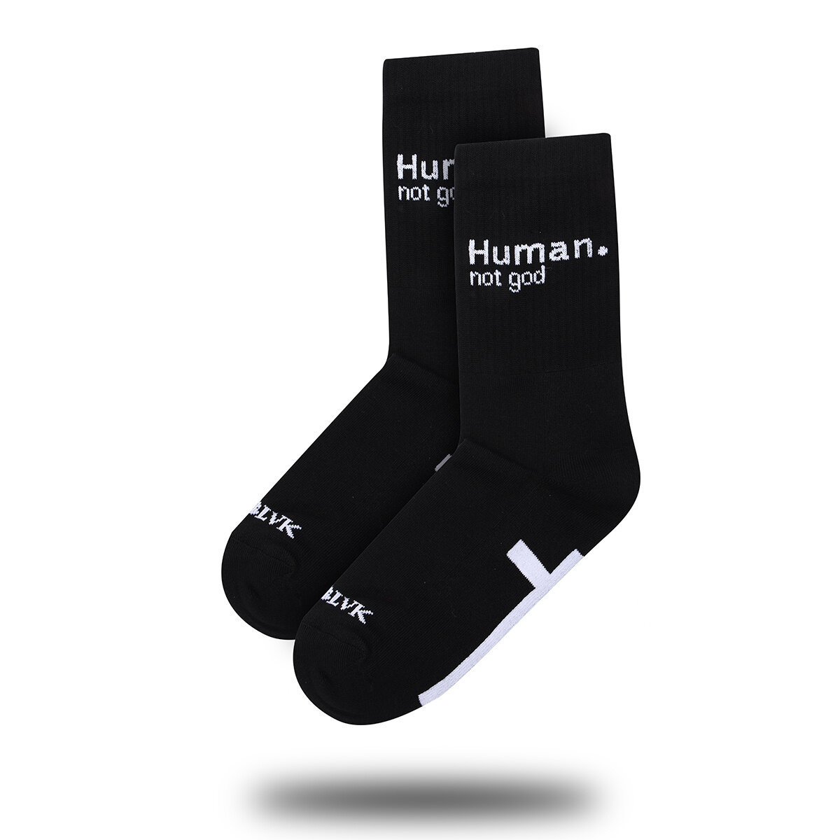 skarpety HOLY BLVK - HUMAN. NOT GOD-36/39