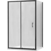 Kabiny prysznicowe - Mexen Apia kabina prysznicowa rozsuwana 120 x 90 cm, transparent, czarny - 840-120-090-70-00 - miniaturka - grafika 1