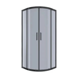 Bravat Kabina prysznicowa Regnum Black 90 x 90  5902701442705 - Kabiny prysznicowe - miniaturka - grafika 1