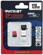 Karty pamięci - NoName PATRIOT MEMORY Micro SDXC DDR200 with A+C card reader 128GB UHS-I U3/A2/C10/V30 - miniaturka - grafika 1