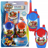 Zabawki interaktywne dla dzieci - WALKIE TALKIE PSI PATROL ŁOKI TOKI KRÓTKOFALÓWKI DWIE SŁUCHAWKI DO ZABAWY - miniaturka - grafika 1