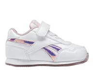 Buty dla dziewczynek - Buty dziecięce Reebok FY4819 ROYAL CL Białe - miniaturka - grafika 1
