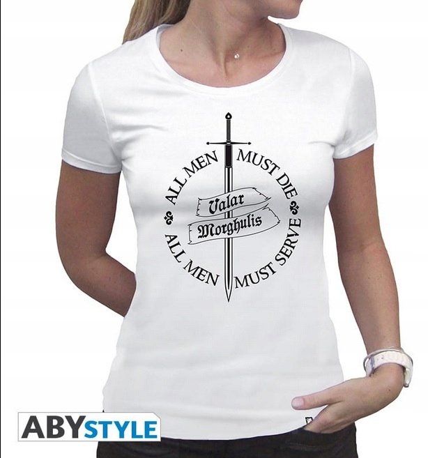 Gra o Tron Koszulka Damska Bawełniana Game Thrones T-Shirt 100% Bawełna S