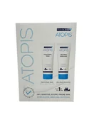 Kosmetyki kąpielowe dla dzieci - Atopis Zestaw Płyn do mycia twarzy i ciała 200 ml + Nawilżający balsam do ciała 200 ml Novaclear - miniaturka - grafika 1