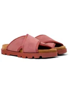 Klapki i japonki damskie - Camper Klapki w kolorze czerwonym - miniaturka - grafika 1