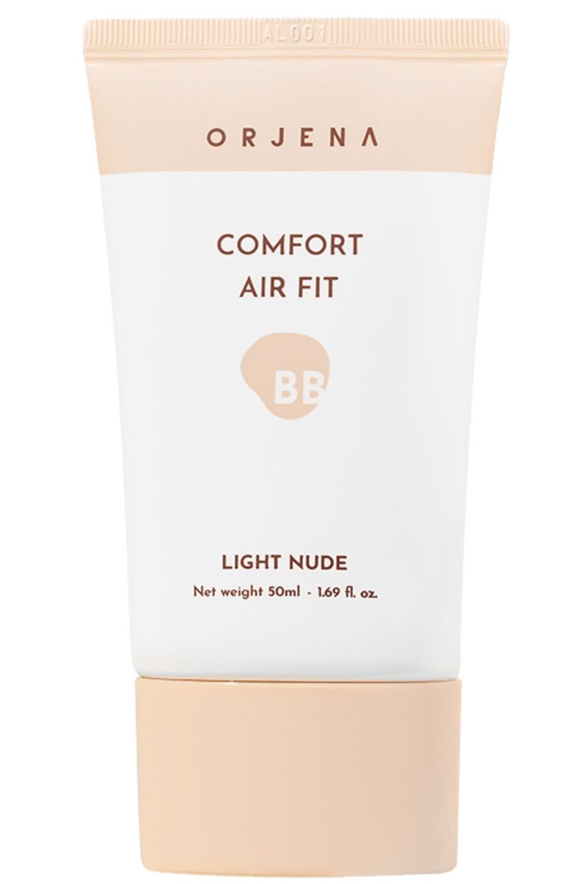Orjena Comfort Air Fit BB Cream, Lekki i nawilżający krem przeciwsłoneczny, 21 Light Nude
