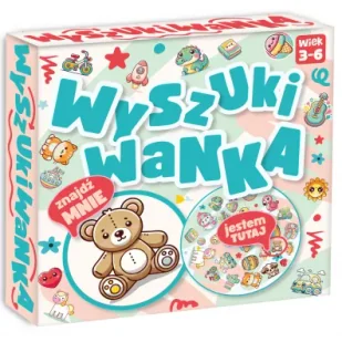 Wyszukiwanka dla Dzieci 3-6 lat - Gry planszowe - miniaturka - grafika 1