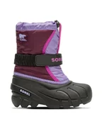 Buty dla dziewczynek - Sorel Śniegowce Flurry™ Boot 2114082562 Fioletowy - miniaturka - grafika 1
