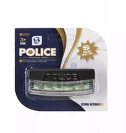 Zabawki militarne - ZEST POLICYJNY B/O LAMPA BL 11X10X3 MC12/216/432 - miniaturka - grafika 1