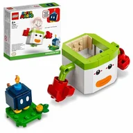 Klocki - LEGO Super Mario Zestaw rozszerzający Samochód klauna Bowsera Jr 71396 - miniaturka - grafika 1