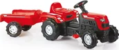 Jeździki dla dzieci - Dolu DOLU traktor na pedały z przyczepą 8146 81469 - miniaturka - grafika 1
