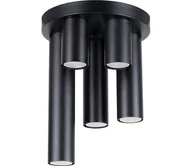 Lampy sufitowe - Sollux SL.1467 - Oświetlenie punktowe LAGOS 5xGU10/10W/230V czarny - miniaturka - grafika 1