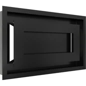 Akcesoria kominkowe - Kratka Wentylacyjna Kominkowa Wind 22X37 Czarna - miniaturka - grafika 1